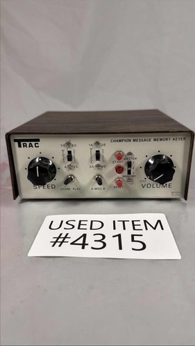 Trac cmos electronic keyer - electronic,