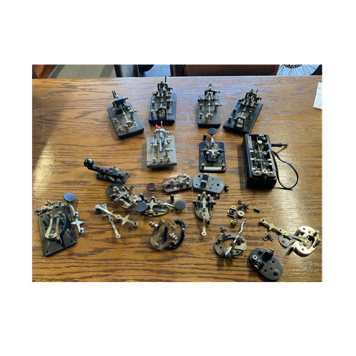 Vintage morse code - morse,