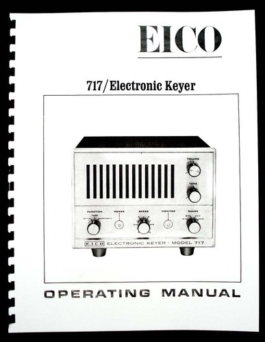 Eico model 717 electronic - model,