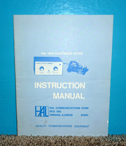 Hal communications 1550 - hal,